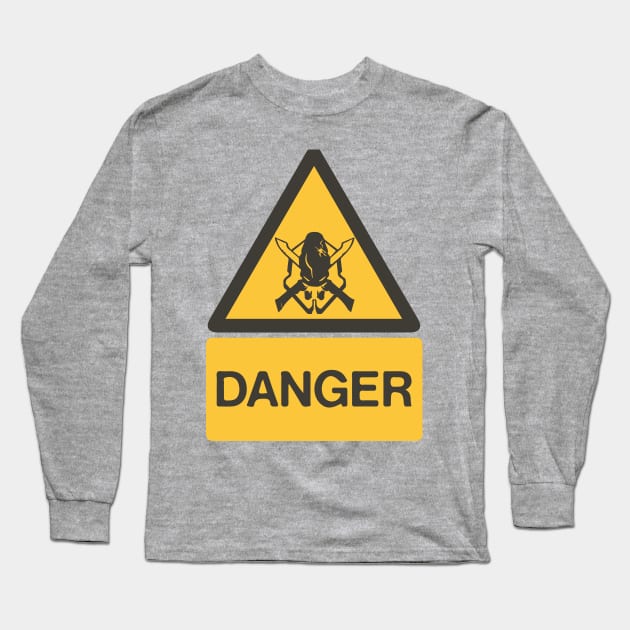 Danger Legendary Long Sleeve T-Shirt by Nerdragedesigns